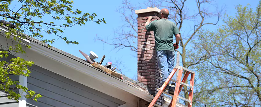 Vinyl and PVC Chimney Flashing Installation in Bridgeton, NJ