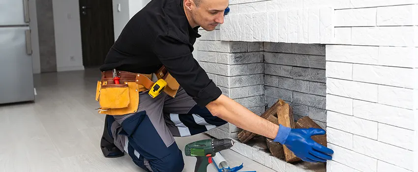 Fireplace Damaged Damper Frame Repair Services in Bridgeton, New Jersey