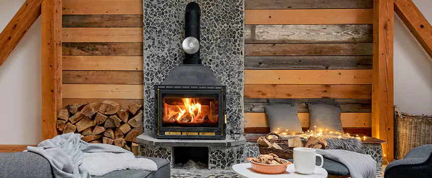 Thelin Hearth Products Direct Vent Gas Stove Fireplace Inspection in Bridgeton, New Jersey