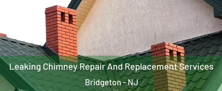  Leaking Chimney Repair And Replacement Services Bridgeton - NJ